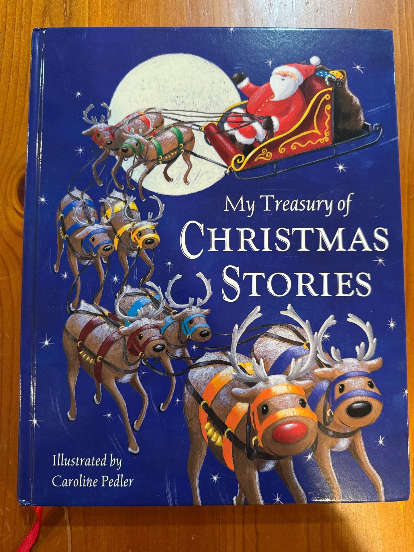 REDUCED #92 my treasure my of Christmas stories book