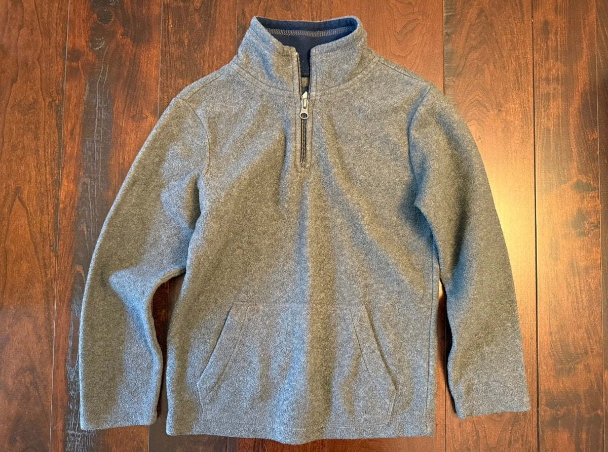 #28 Children's Place 3/4 Zip Fleece Pullover - Boys Small 5/6