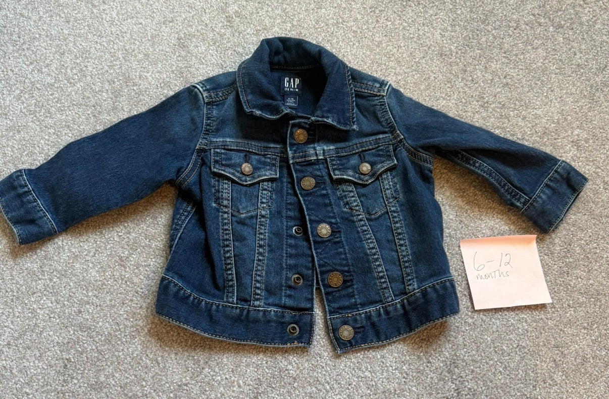 REDUCED #116 Baby Gap Jean Jacket 6-12 months