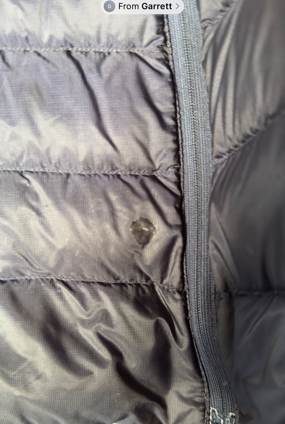 REDUCED # 92 women’s medium down ARCTERYX navy blue winter coat