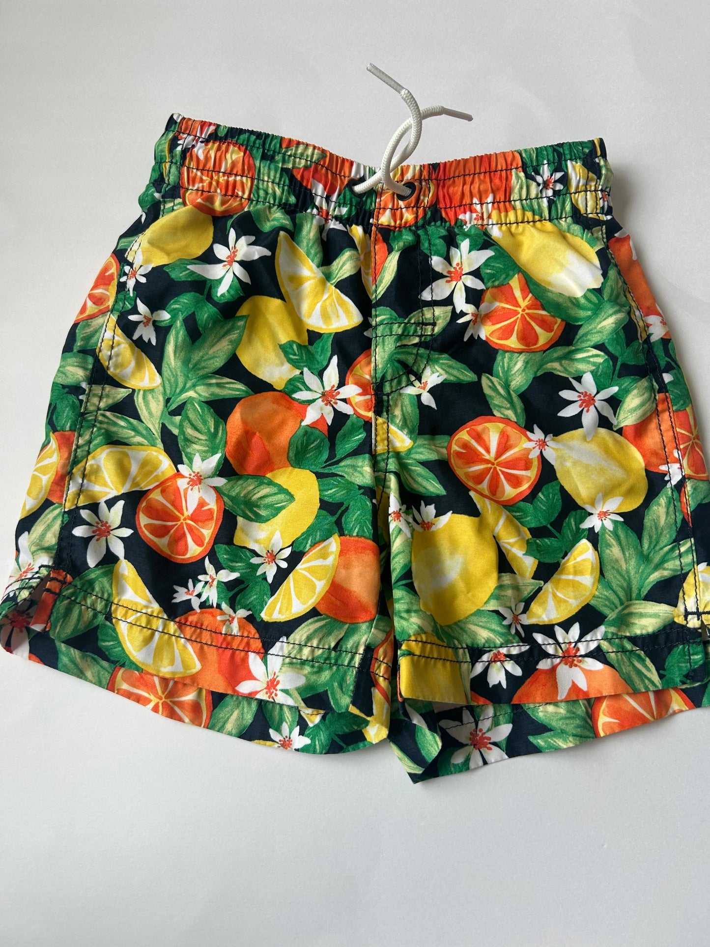 Seller 21 Old Navy fruit swim trunks NWOT 5T