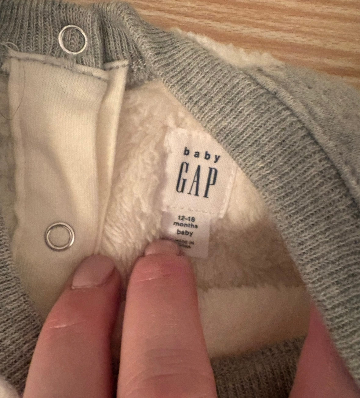 Seller #196 Baby Gap Polar Bear Dress 12-18 Months