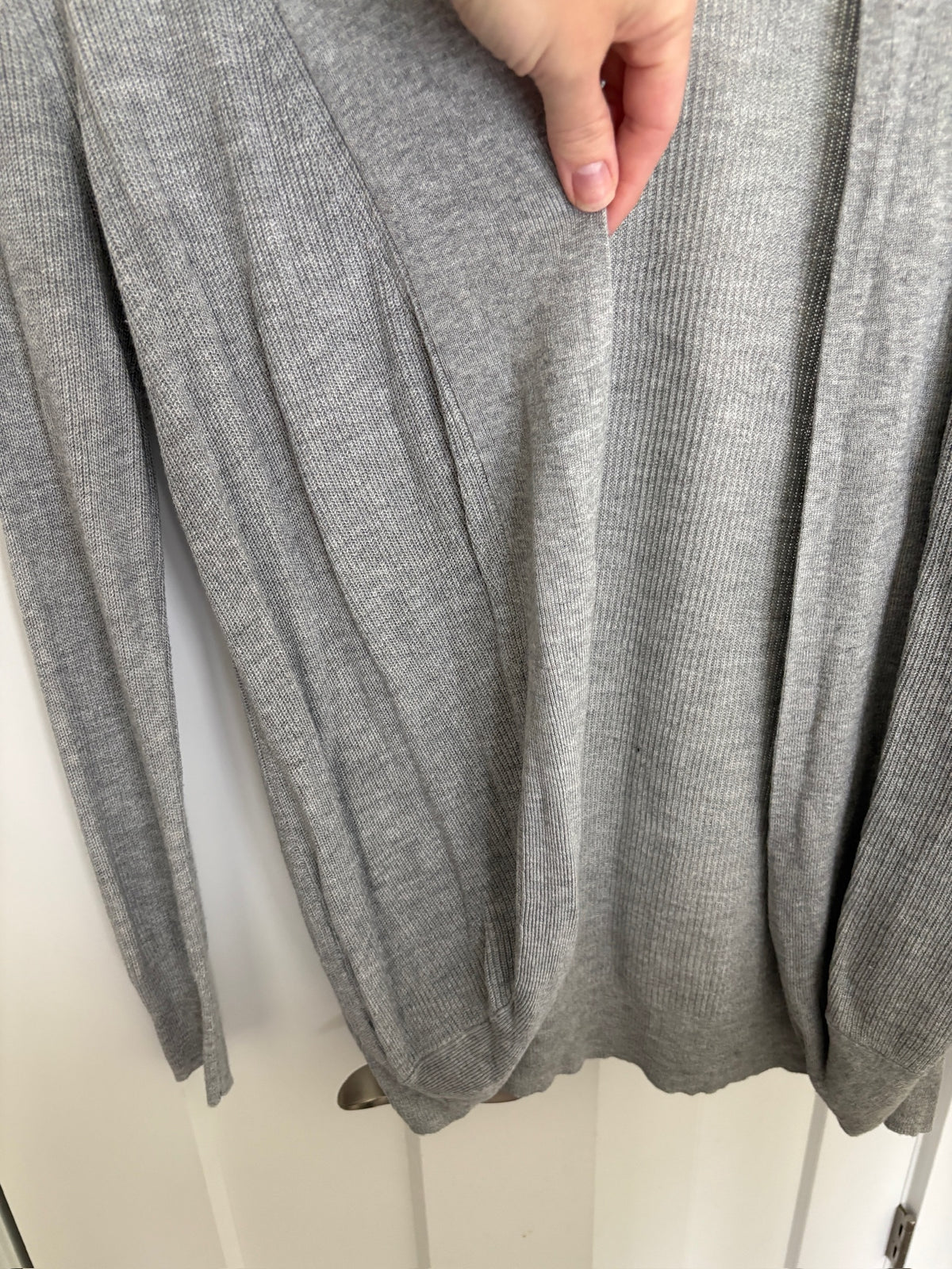 Seller #105 - Women's Medium A New Day Gray Open Cardigan GUC to VGUC