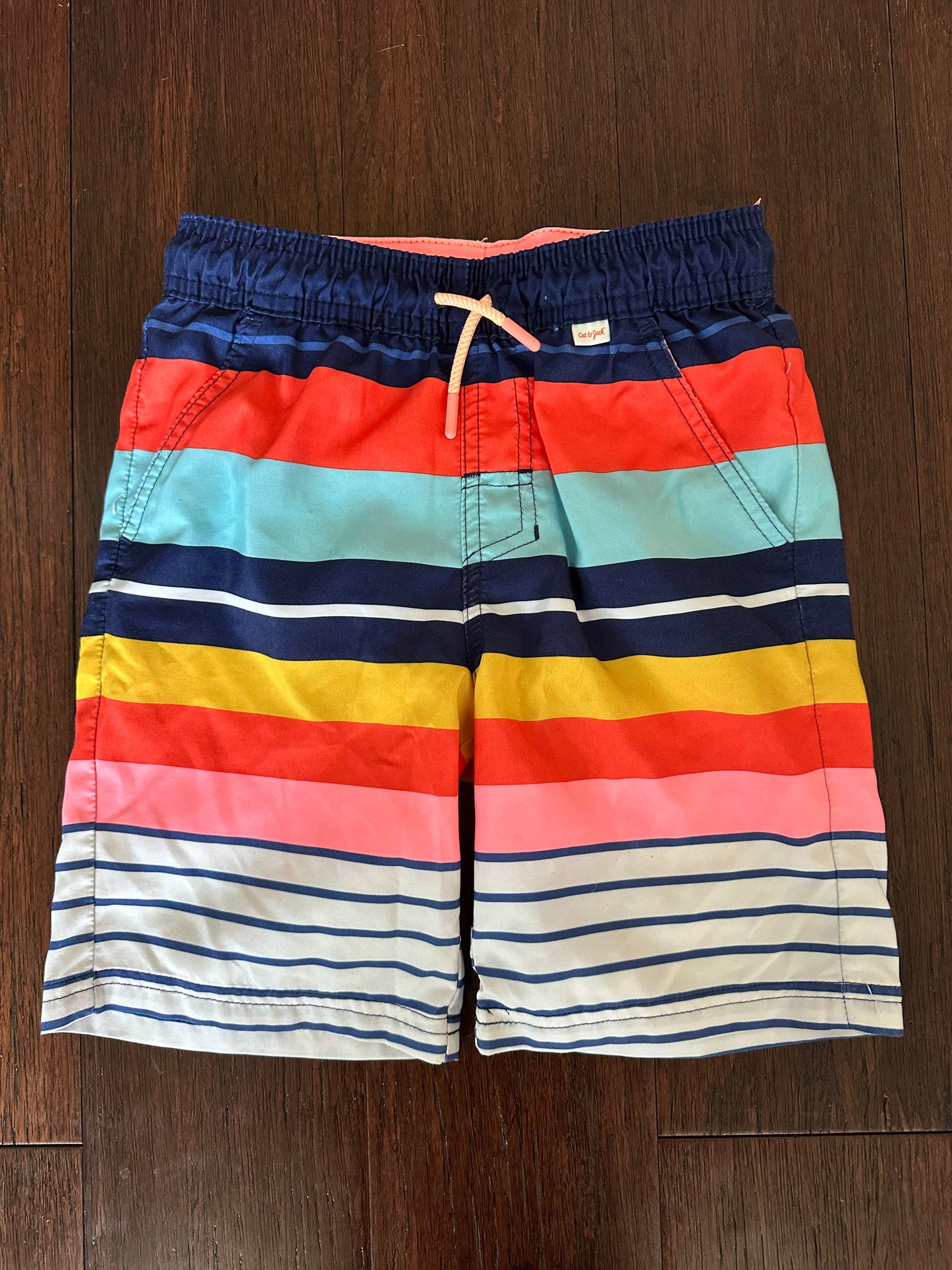 Seller 42, Cat & Jack Swim Shorts, Size S (6/7)