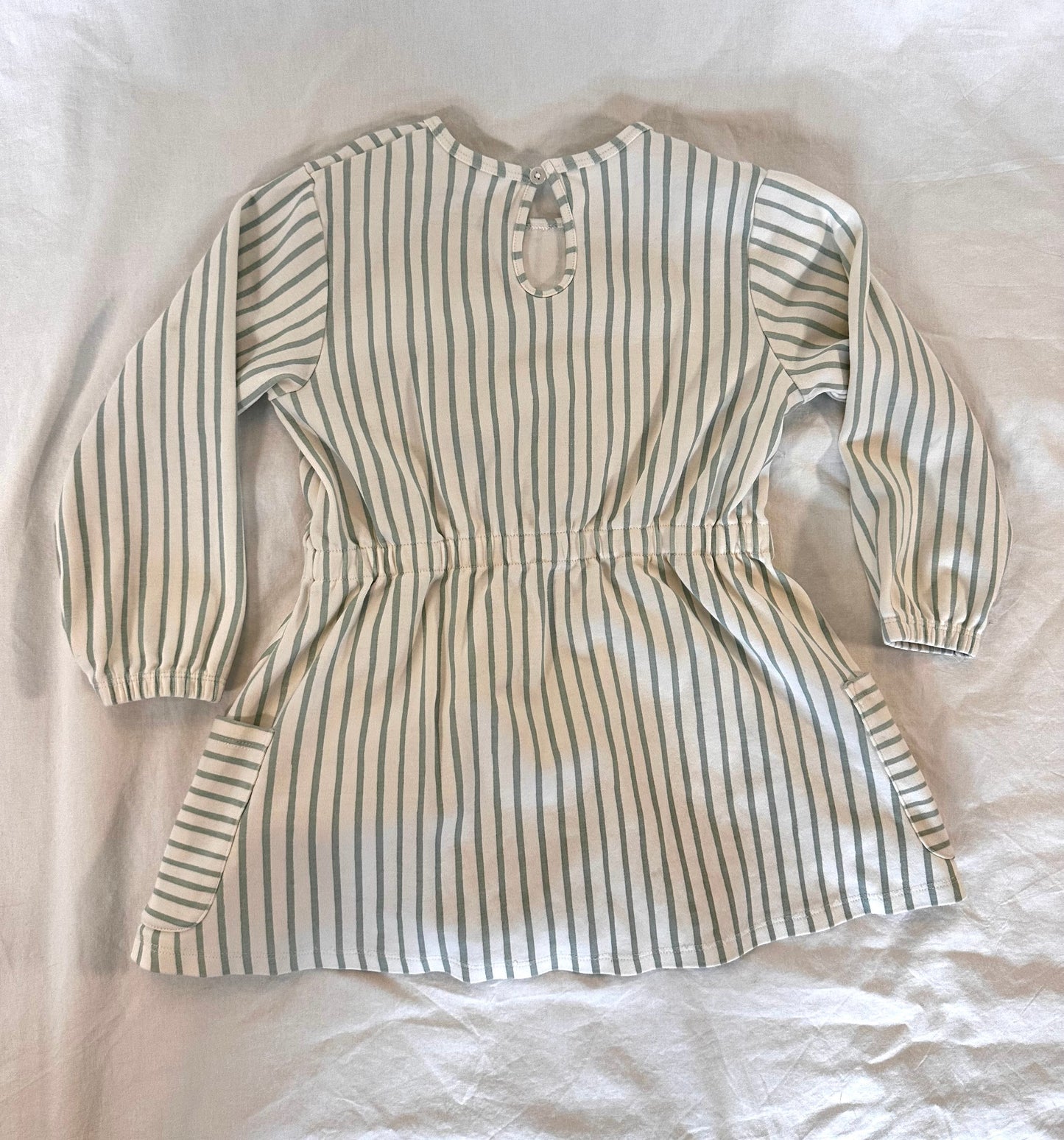 #30 REDUCED Pehr Blue Stripe Dress - EUC - 5T