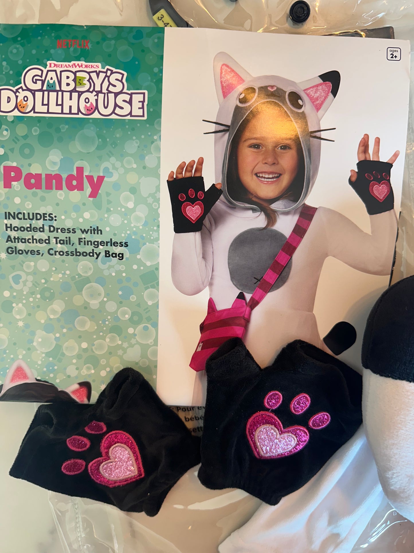 Seller #65 Girls 3T/4T Gabbys Dollhouse Pandy costume