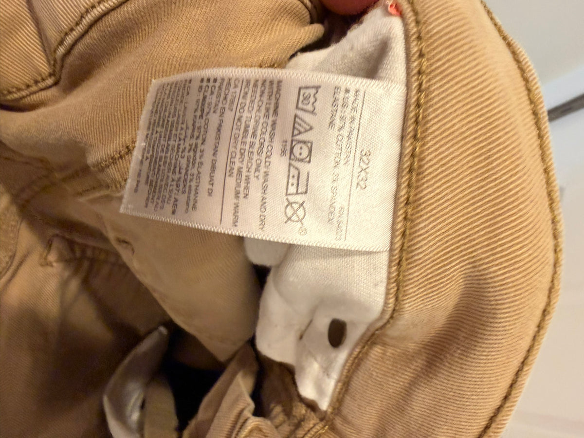 #85 Old Navy Dark Khaki Slim Straight Leg Jeans, Men's 32x32