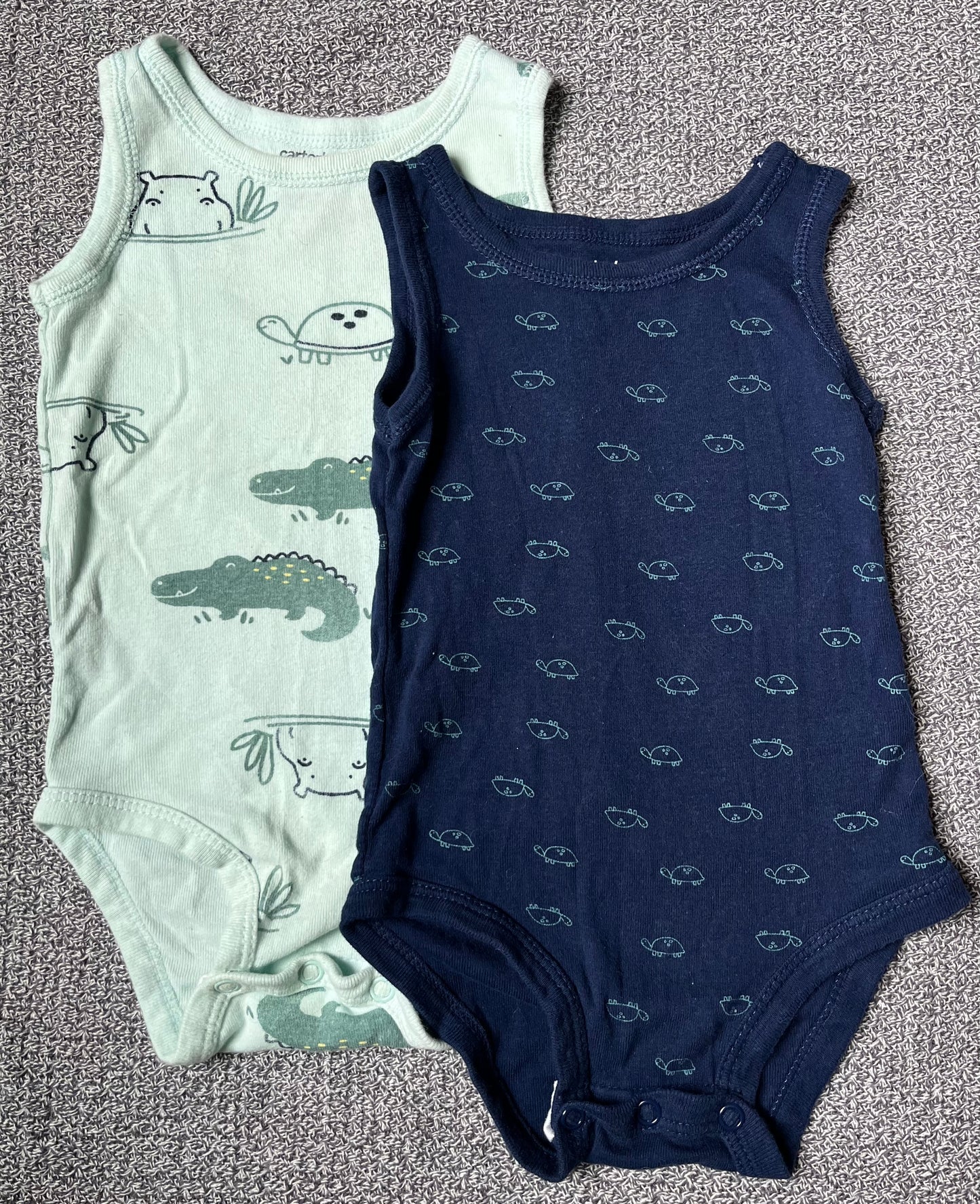 Seller #13 Carter’s 9 month boys onesie bundle sleeveless