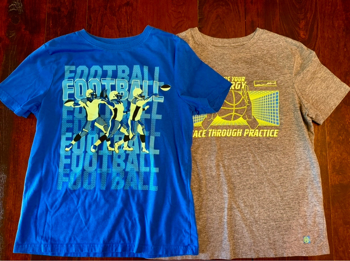 #28 Tek Gear Sports Tshirt Bundle - Boys Large
