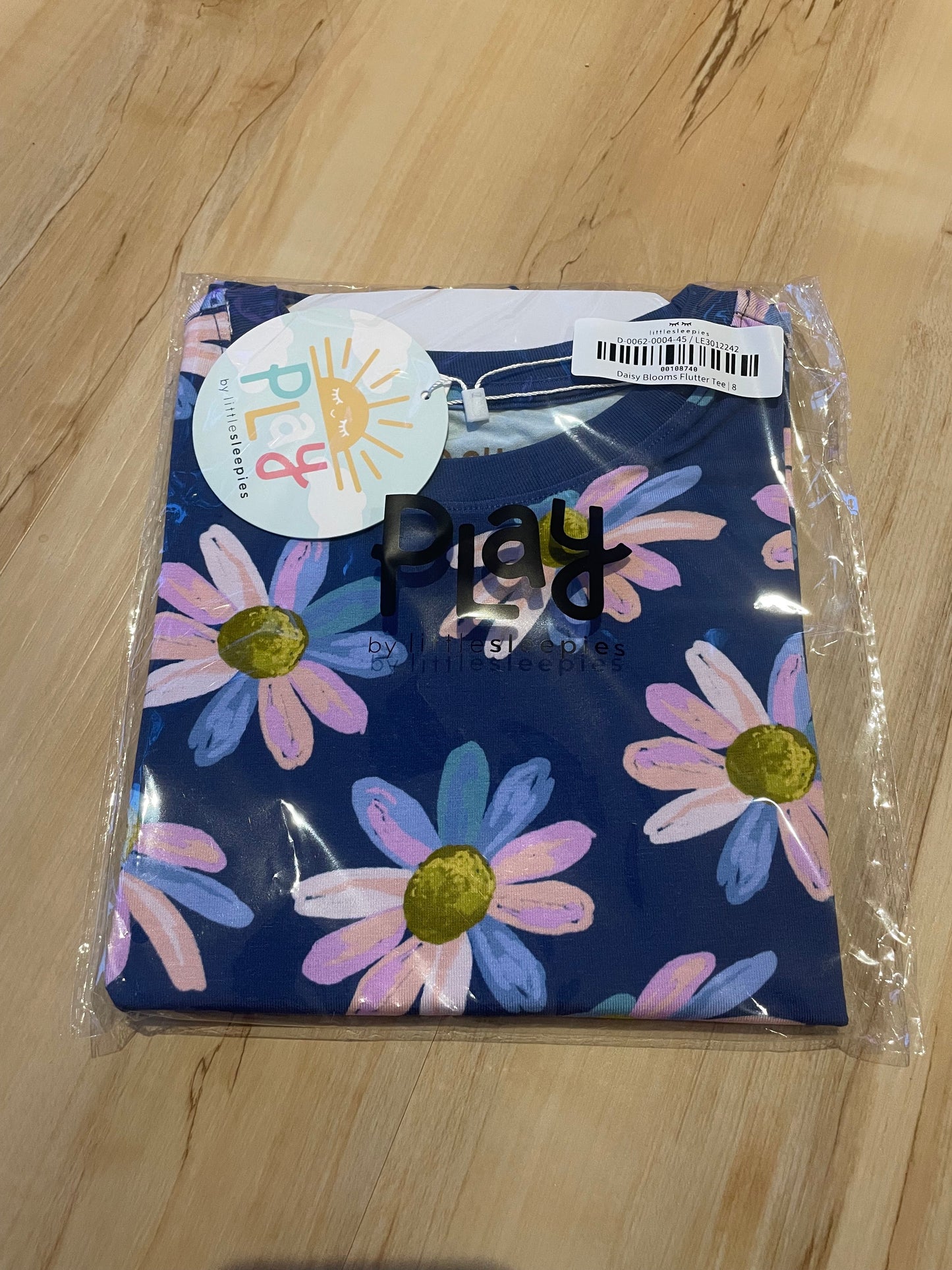 Seller 202 - Little Sleepies - NEW - Flutter Tee - size 8