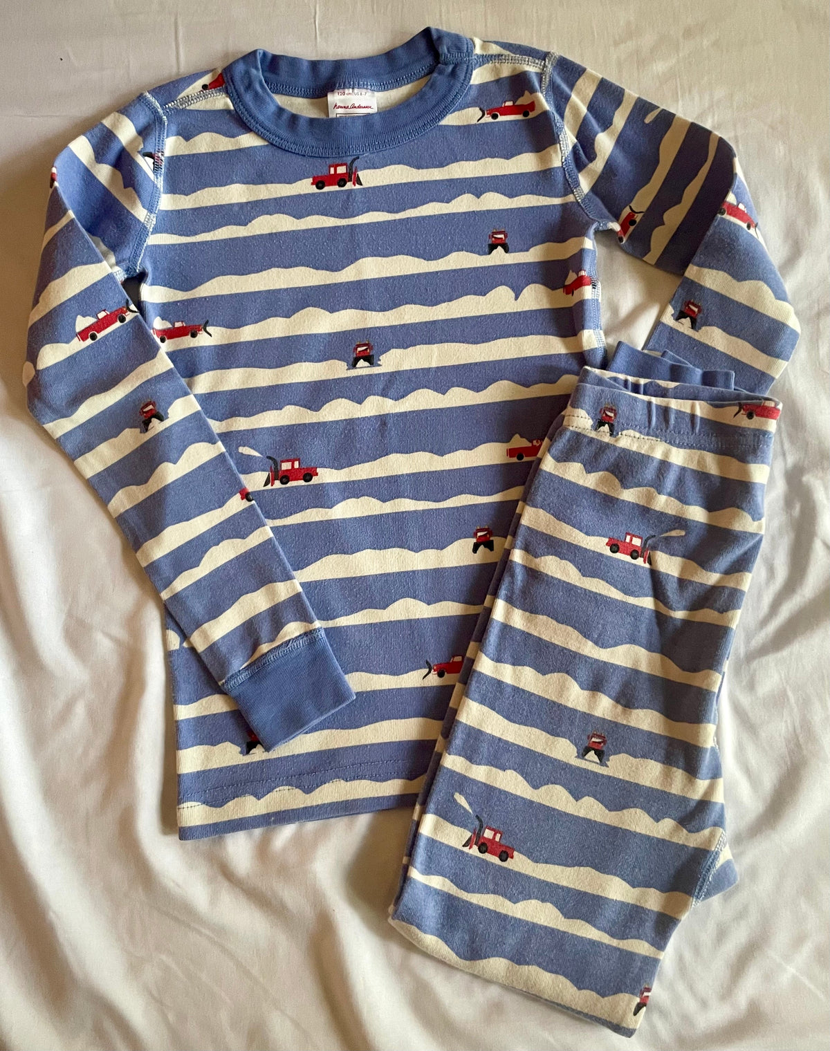 Seller #73 Hanna Andersson Snow Plow PJ Set Size 120/6-7