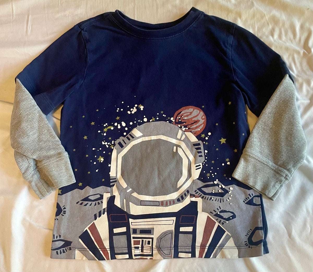 Seller #73 Hanna Andersson Astronaut Long Sleeve Tee Boys Size 110/5