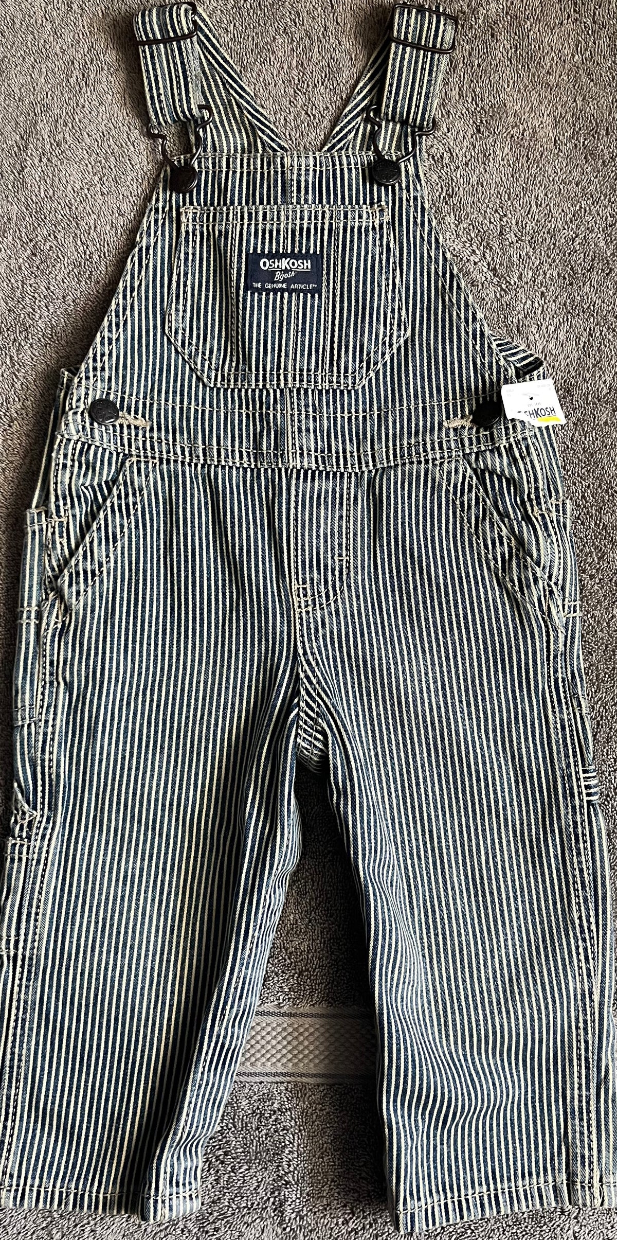 Seller #13 OshKosh boys 12 months overalls