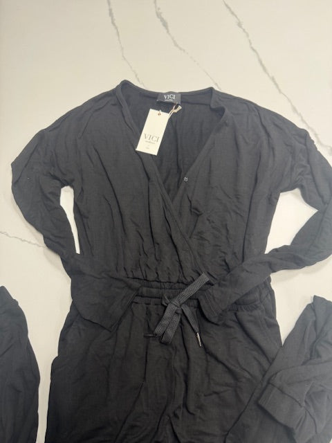 #222 VICI Women's XS Long Sleeve Romper