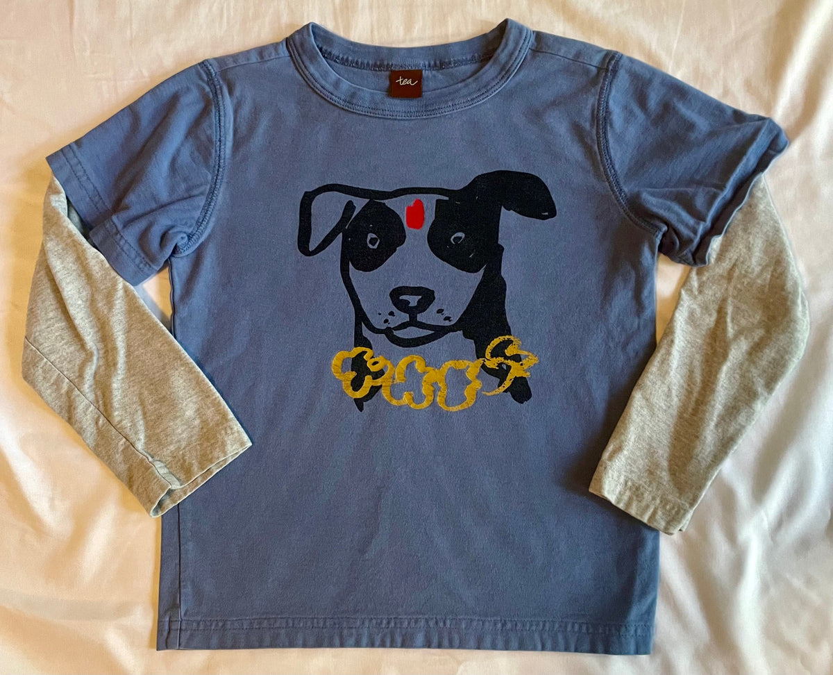 Seller #73 Tea Collection Dog Long Sleeve Tee Boys Size 6