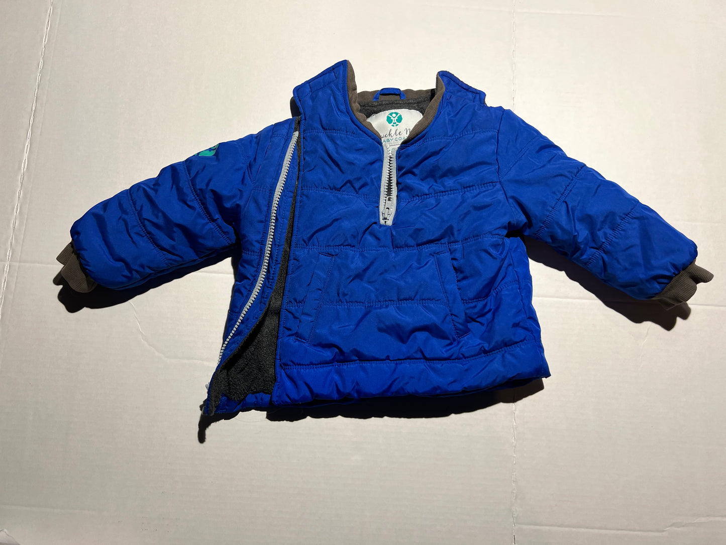 #98 Boys 24mo BuckleMe Carseat Safe Coatt