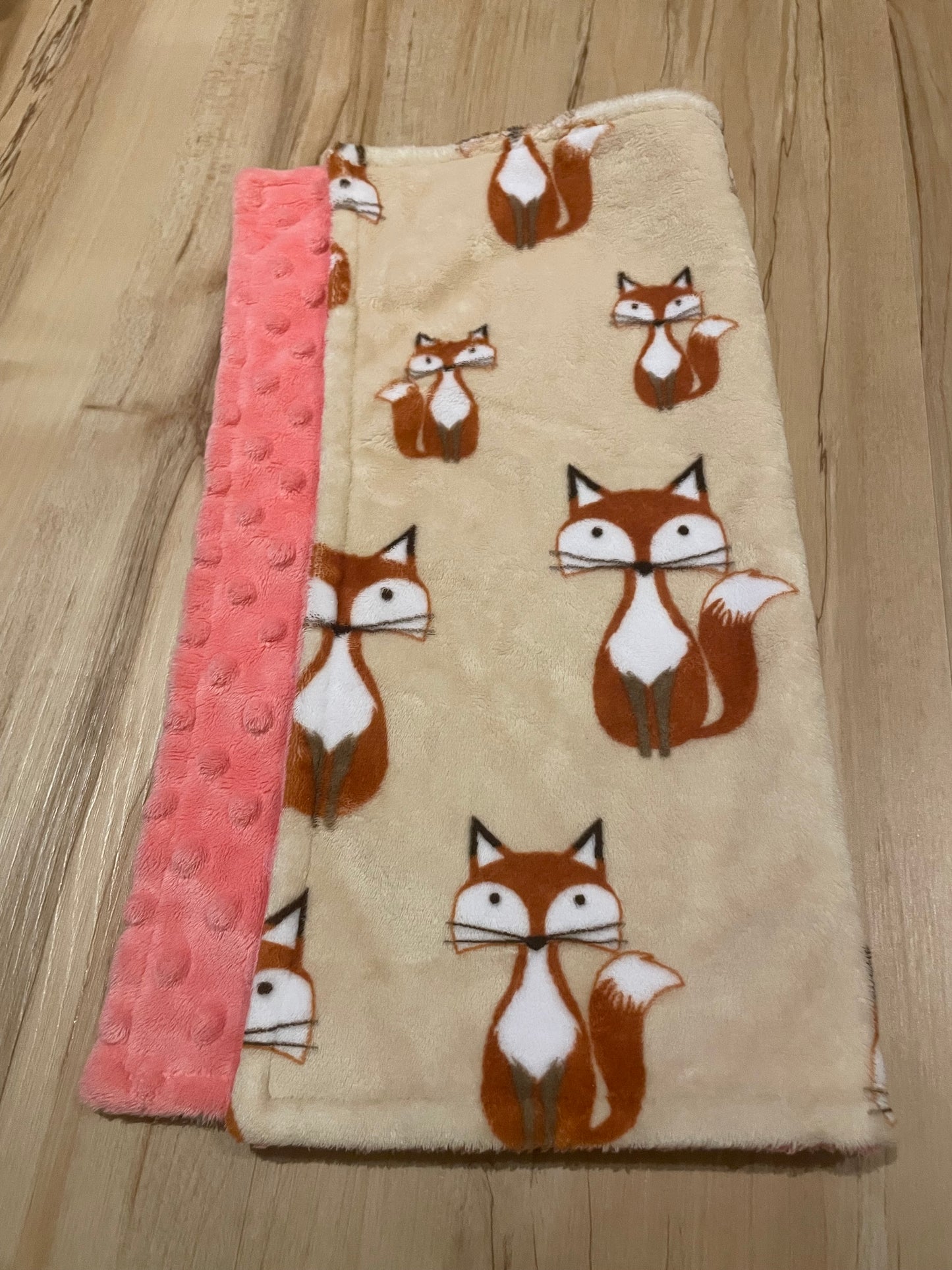 Seller 202 - small soft fox blanket