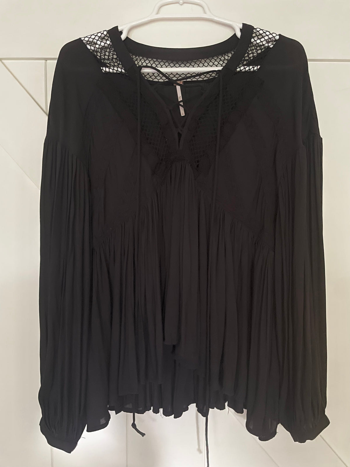 Seller #73 Free People Black Blouse Women’s Size Small