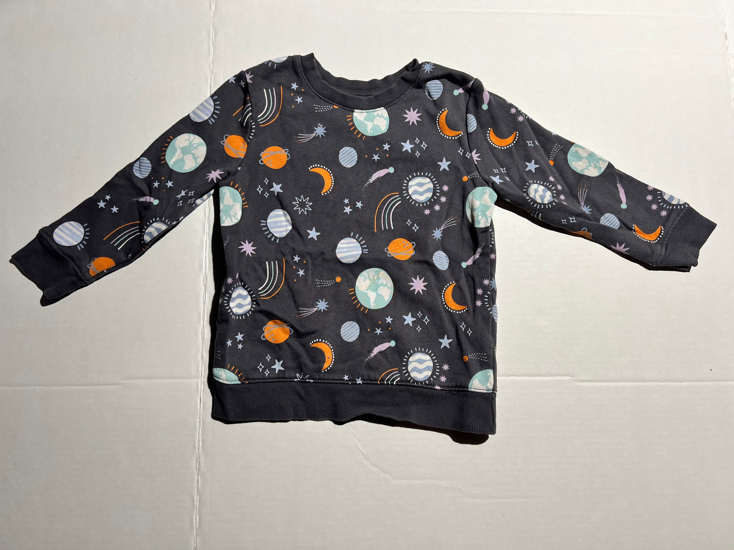 #98 Girls 3T Solar System Sweater