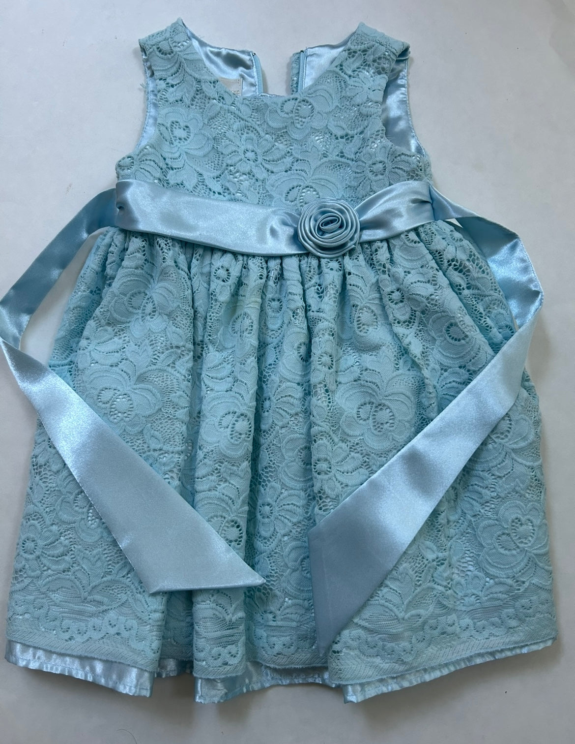 #200 Girls size 2T light blue"Cinderella" dress
