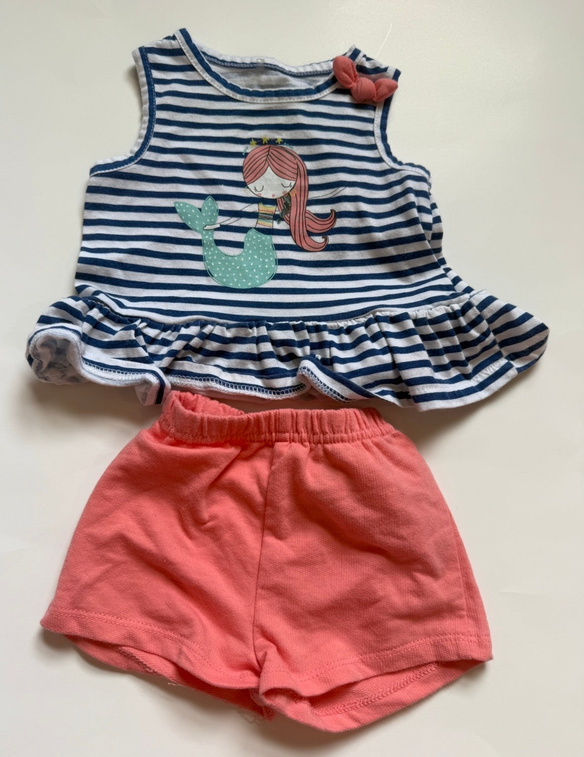 #116 chick pea mermaid outfit girls 9 months