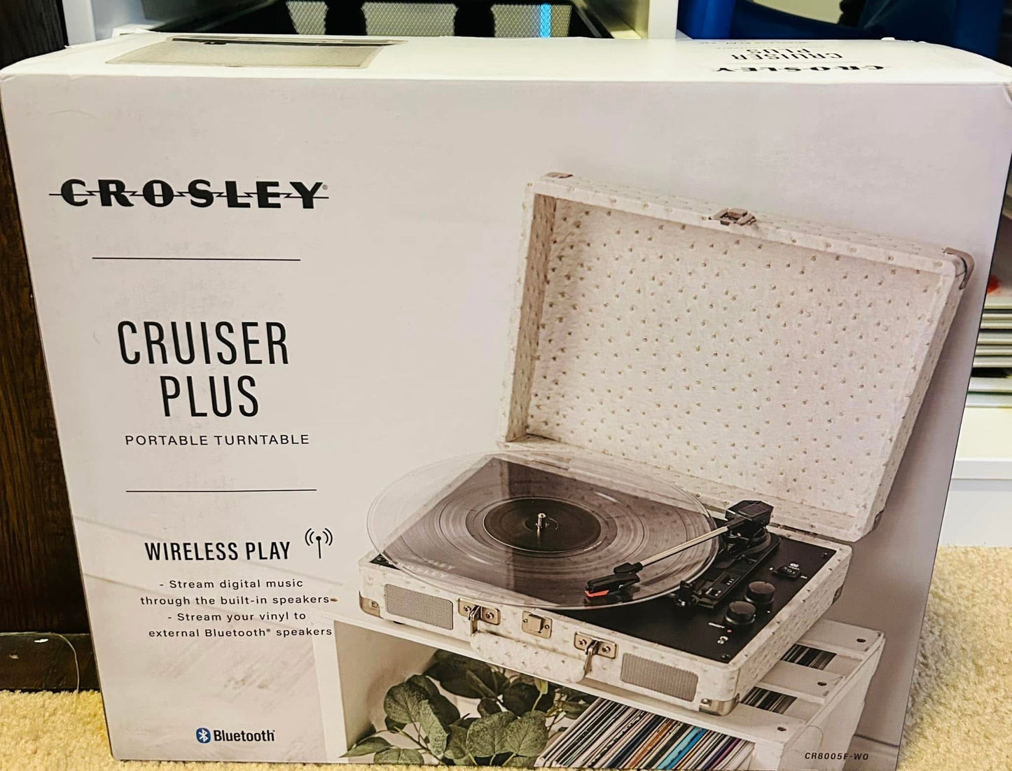 #15 Crosley Record Player NIB