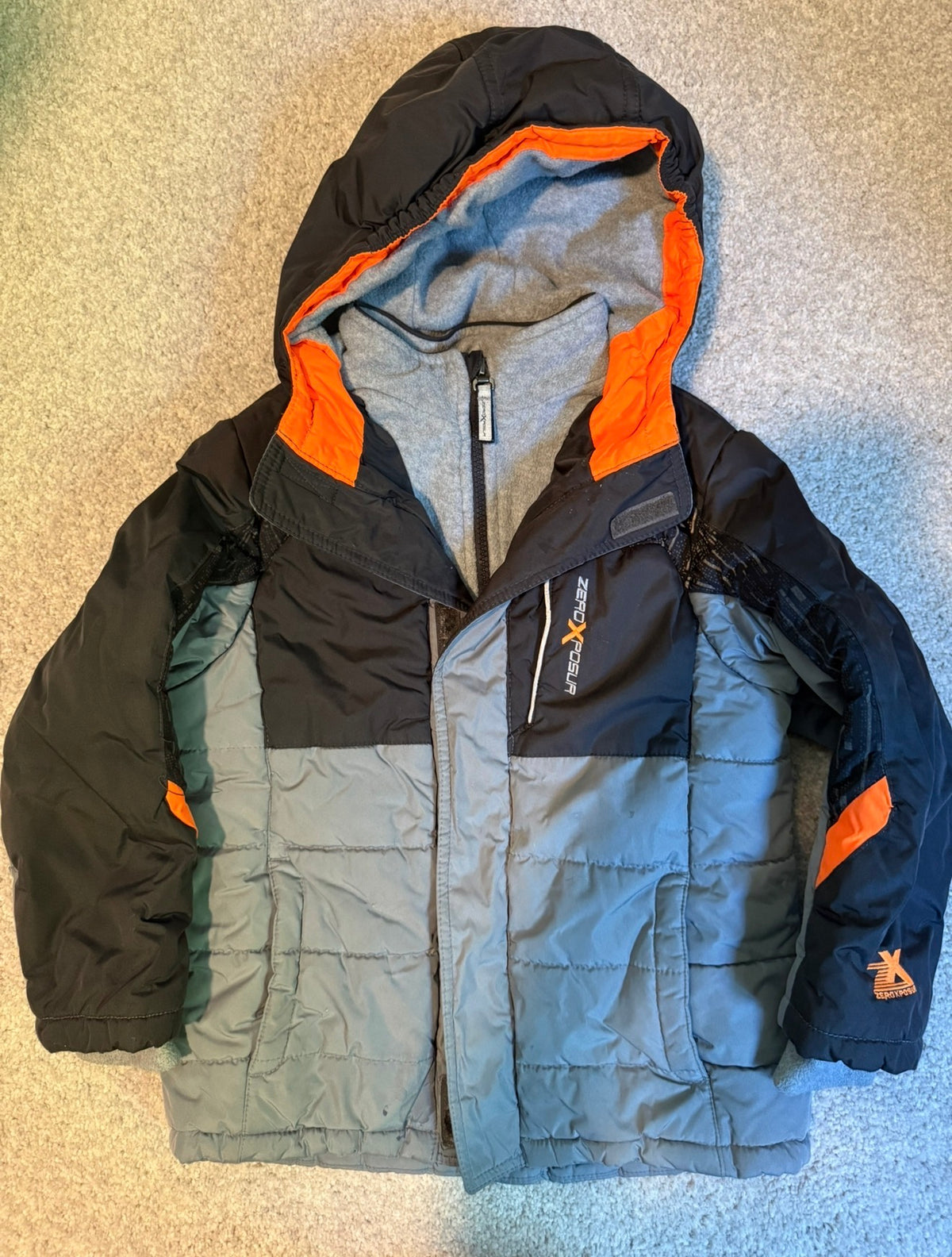 #28 Zero Xposure Lined Winter Coat - Boys L 7