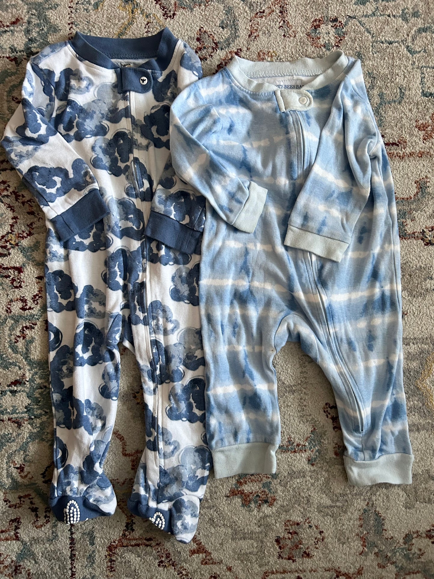 #29 Burt's Bees Sleeper Bundle Boys 3-6 Months