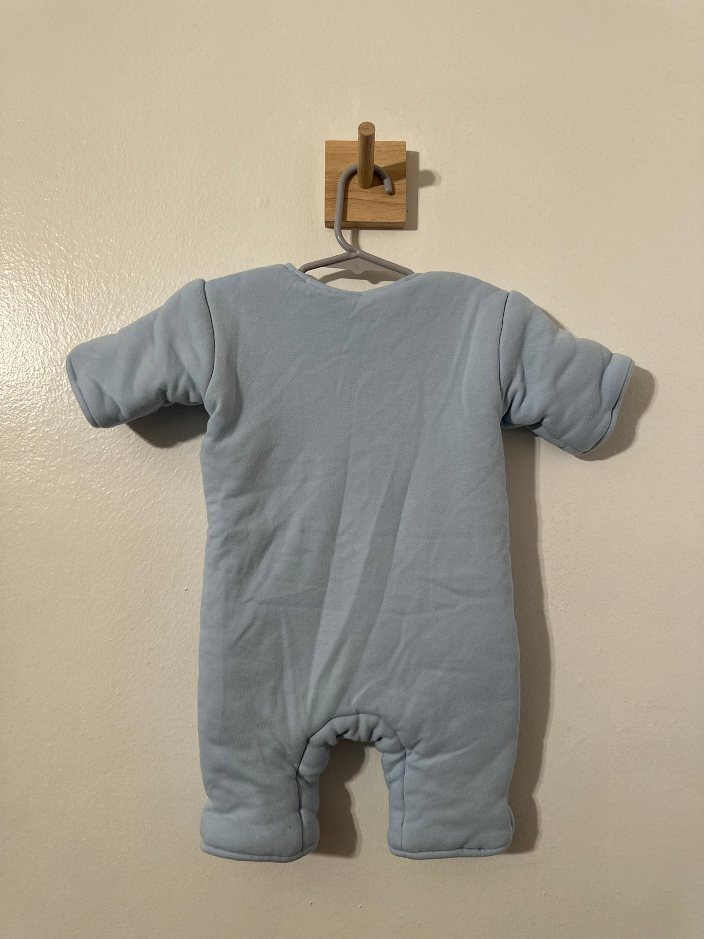 #144 Magic Merlin Baby Blue Sleep Suit Transition Large 6-9 Months
