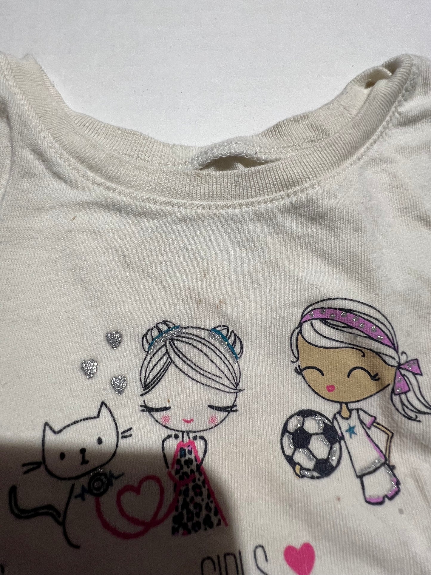 #98 Girls 2T Shirt bundle