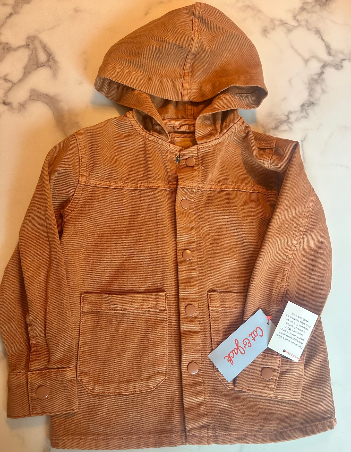 Seller #65 NWT Boys 5T Cat & Jack copper denim jacket