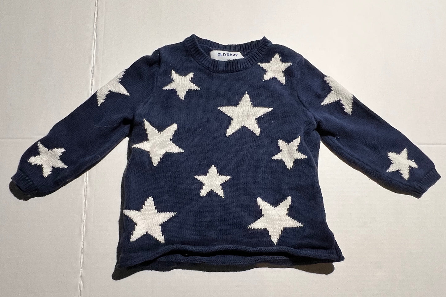#98 Gender Neutral 24mo/2T Star Sweater