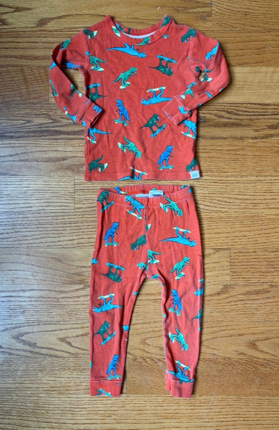 #22. Baby Gap 18-24 months pajamas dinosaur boy