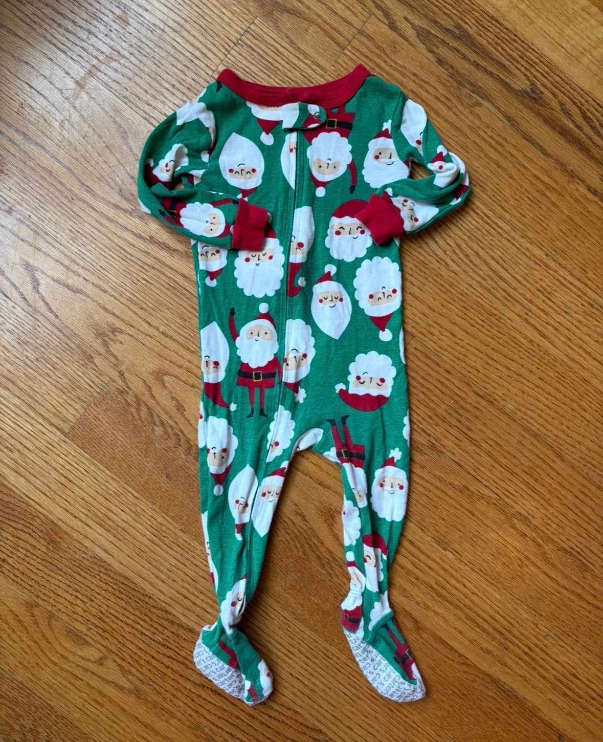 #22 Carter’s Santa Pajamas 12 months