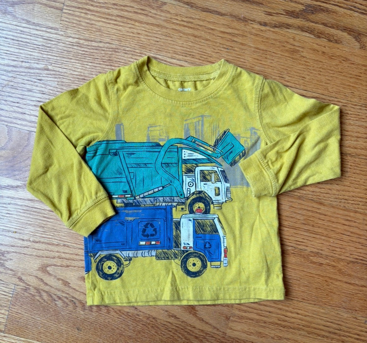 #22. Carter’s Boys 24 months garbage truck shirt