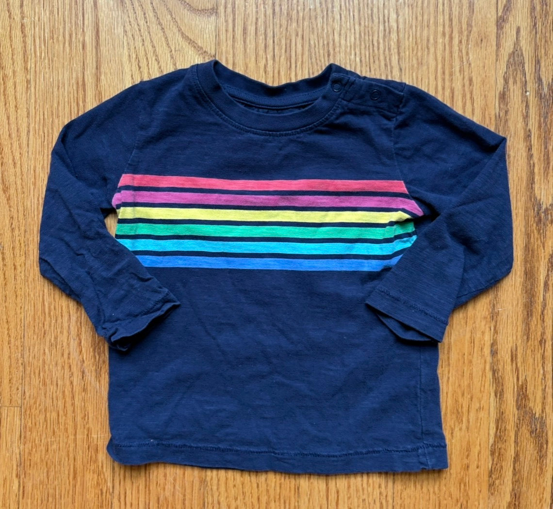 #22. Primary 12-18 months rainbow shirt unisex