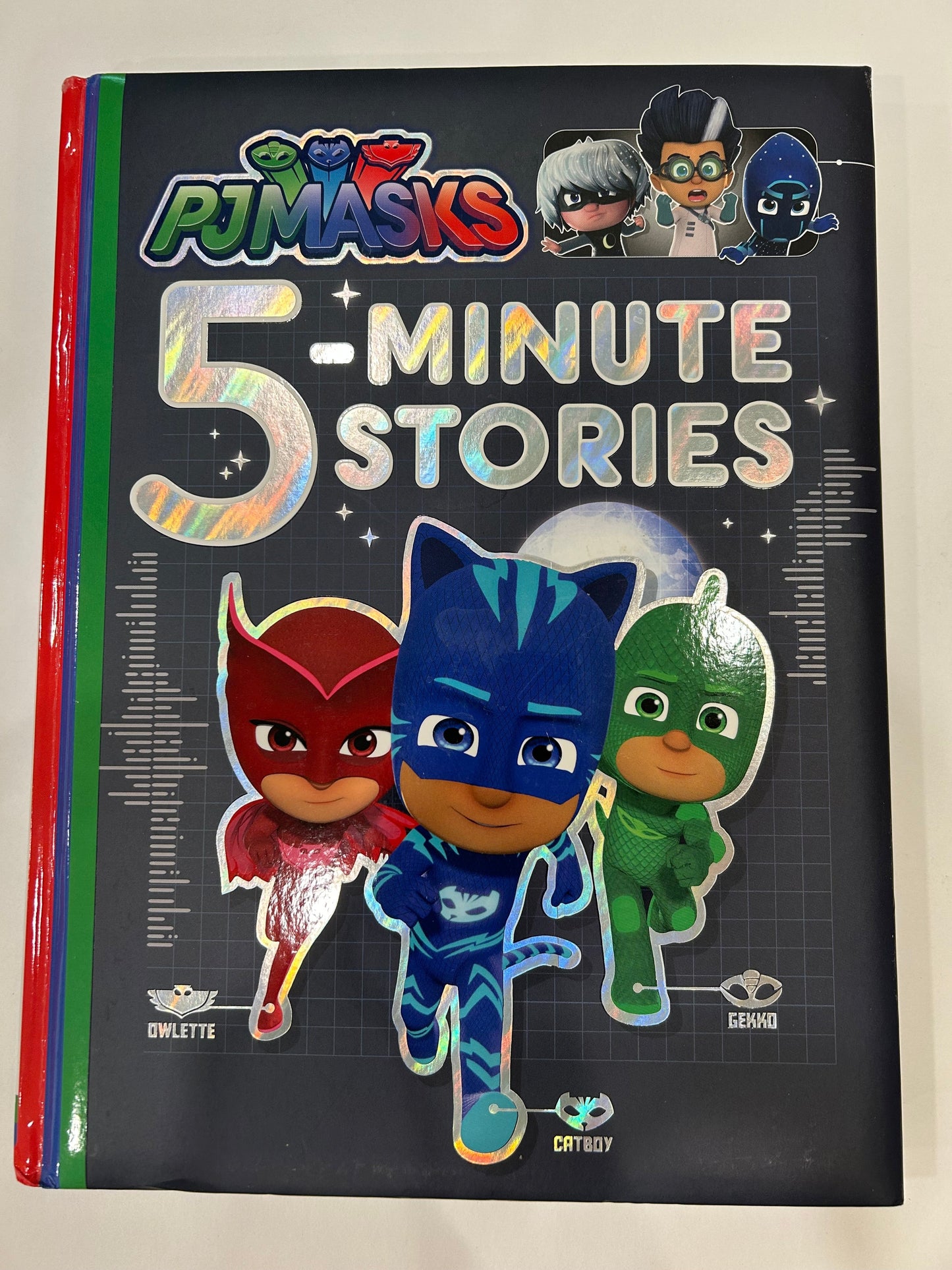 #119-PJ Masks 5-Minute Stories