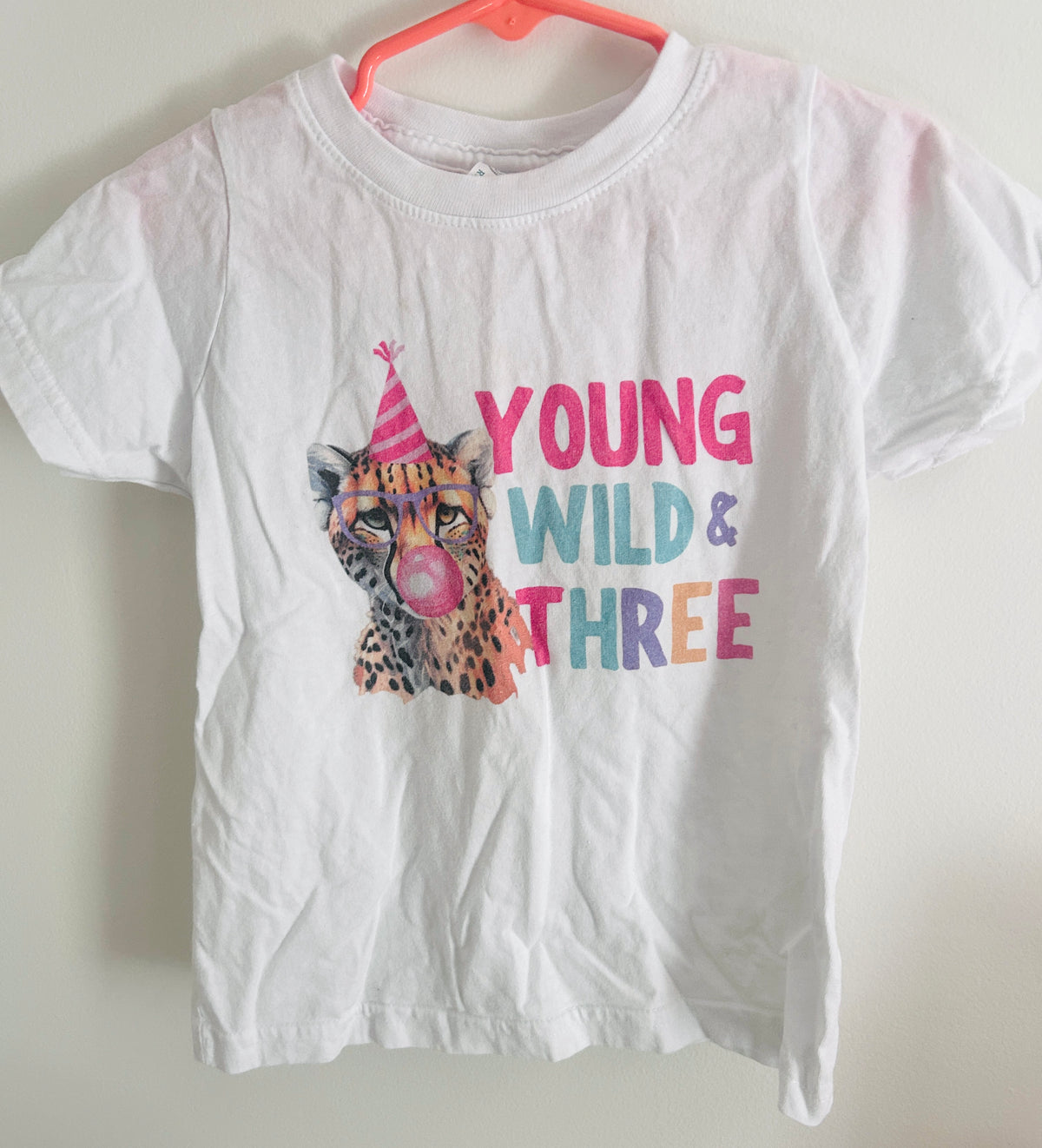 #15 3t Young, Wild, and Three Party Animal Etsy Shirt