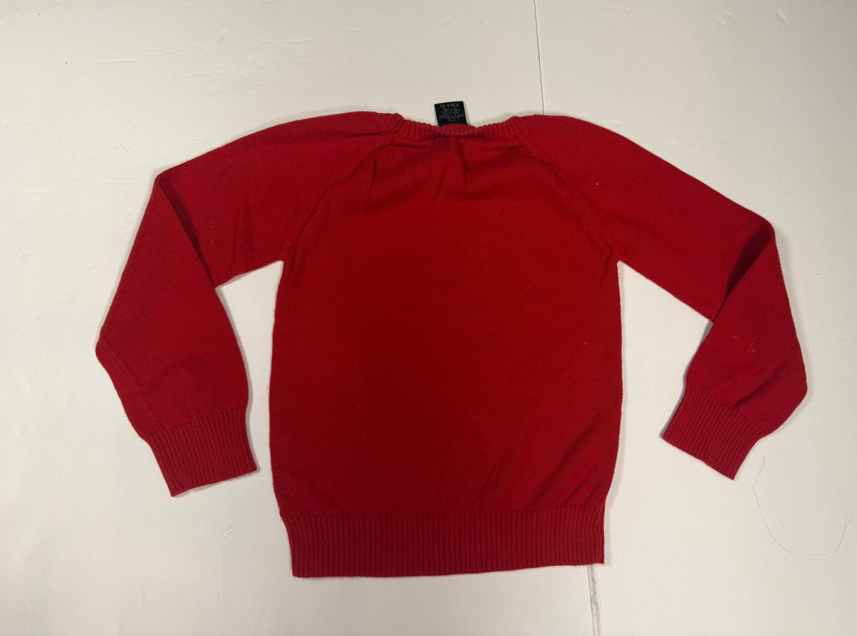 #141 Girls XS 4/5 LOL Vintage Fleece Navidad Holiday Sweater