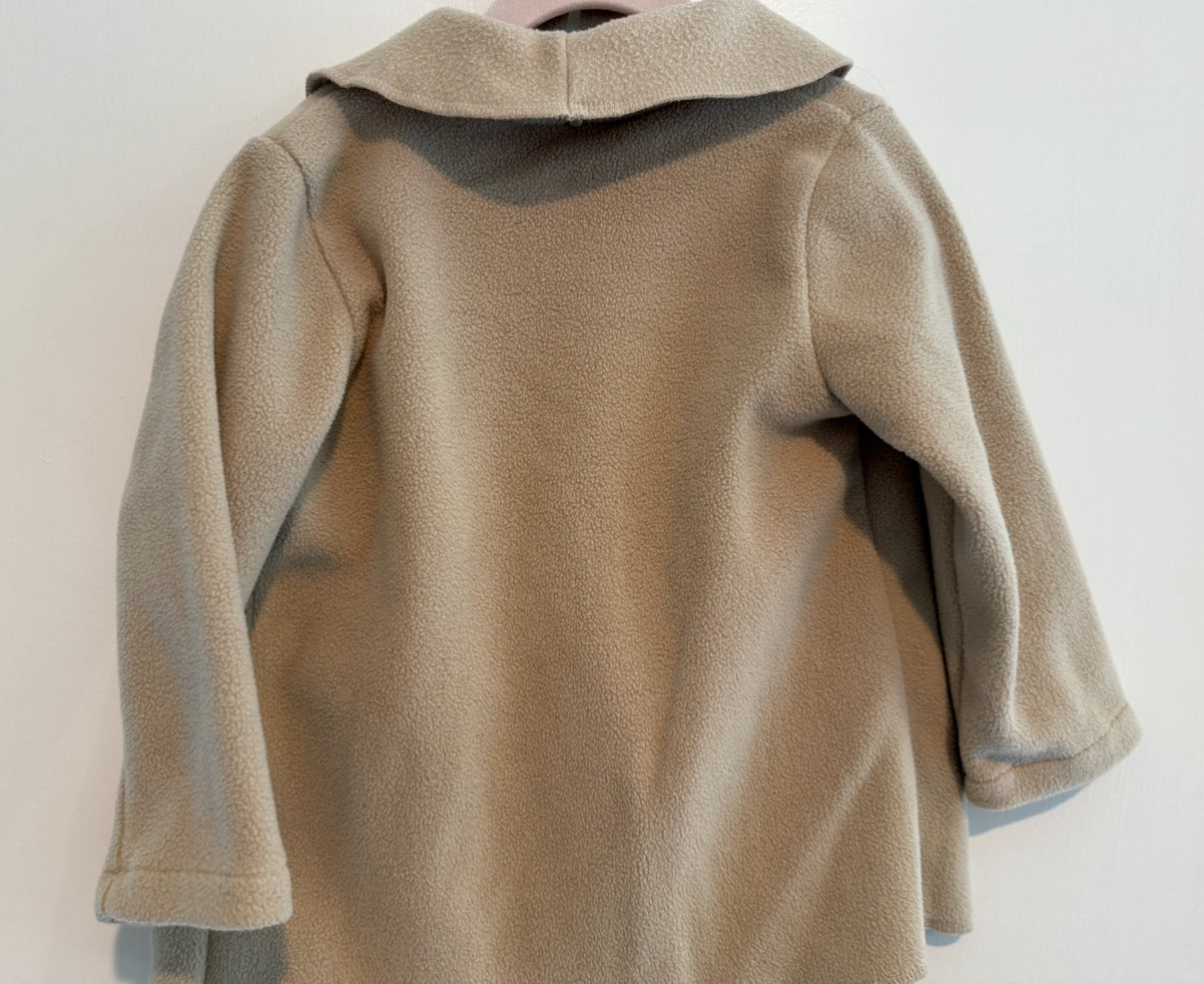 #146 - REDUCED Girls 3Y Tan Wrap "Jacket"