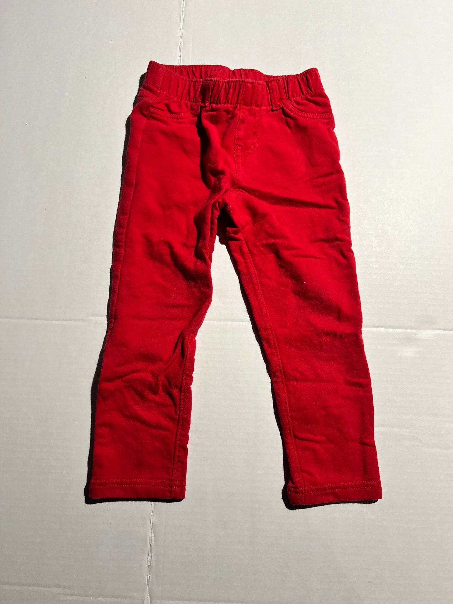 #98 Boys 3T Red Pants