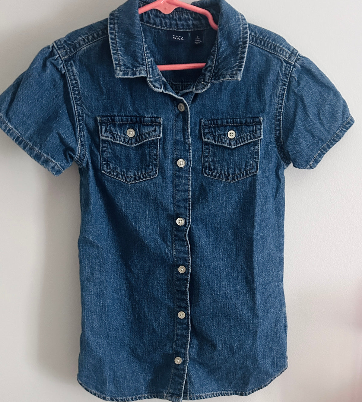 #15 Gap 3t Denim Dress
