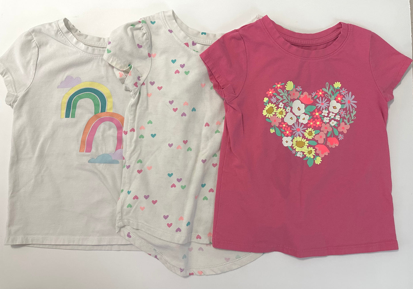 #48 C&J girls 4T shirts (3 pack)
