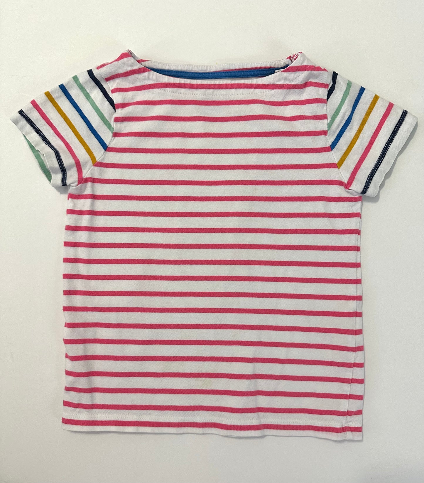 #48 Boden girls 4-5y striped top