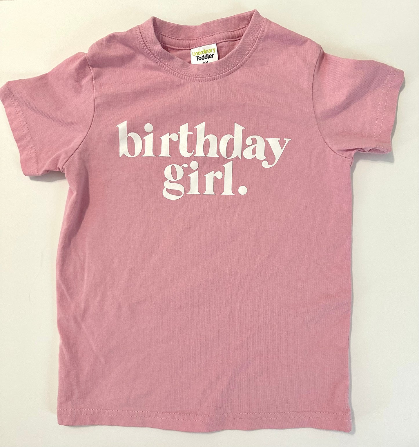 #48 Birthday Girl 5T shirt