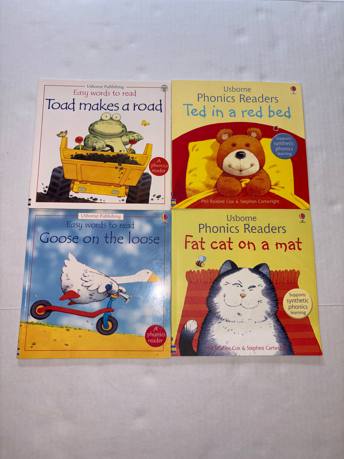 Seller 118 4 Usbourne first readers books