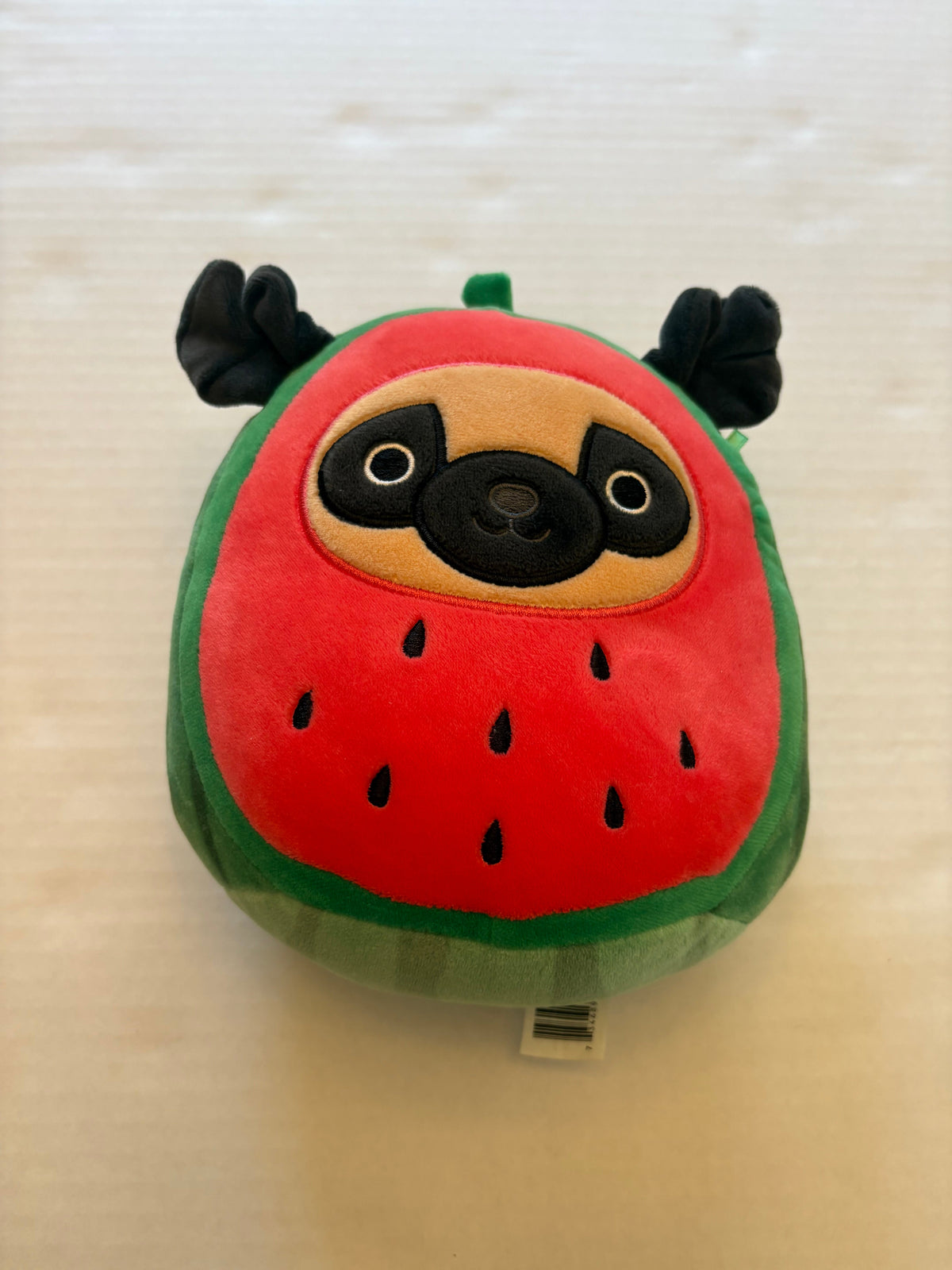 Seller 118 VGUC Pug Watermelon Squishmallow