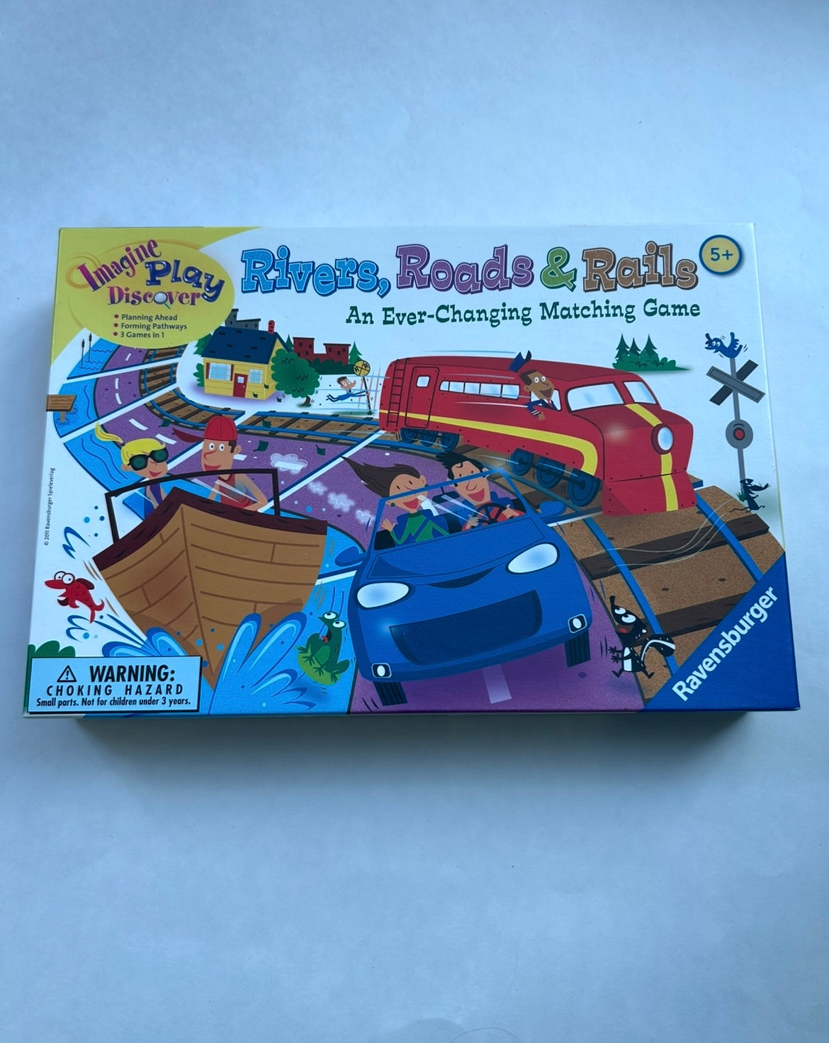#200 River, Roads and Rails matching game