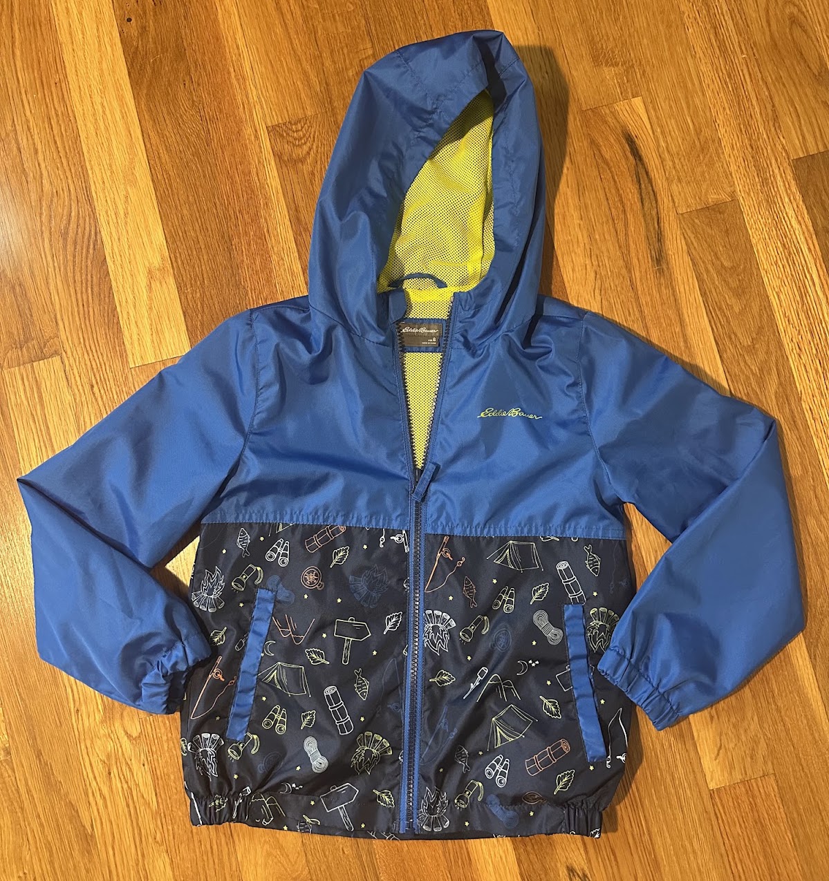 Seller #101 Eddie Bauer boys size 6 rain jacket