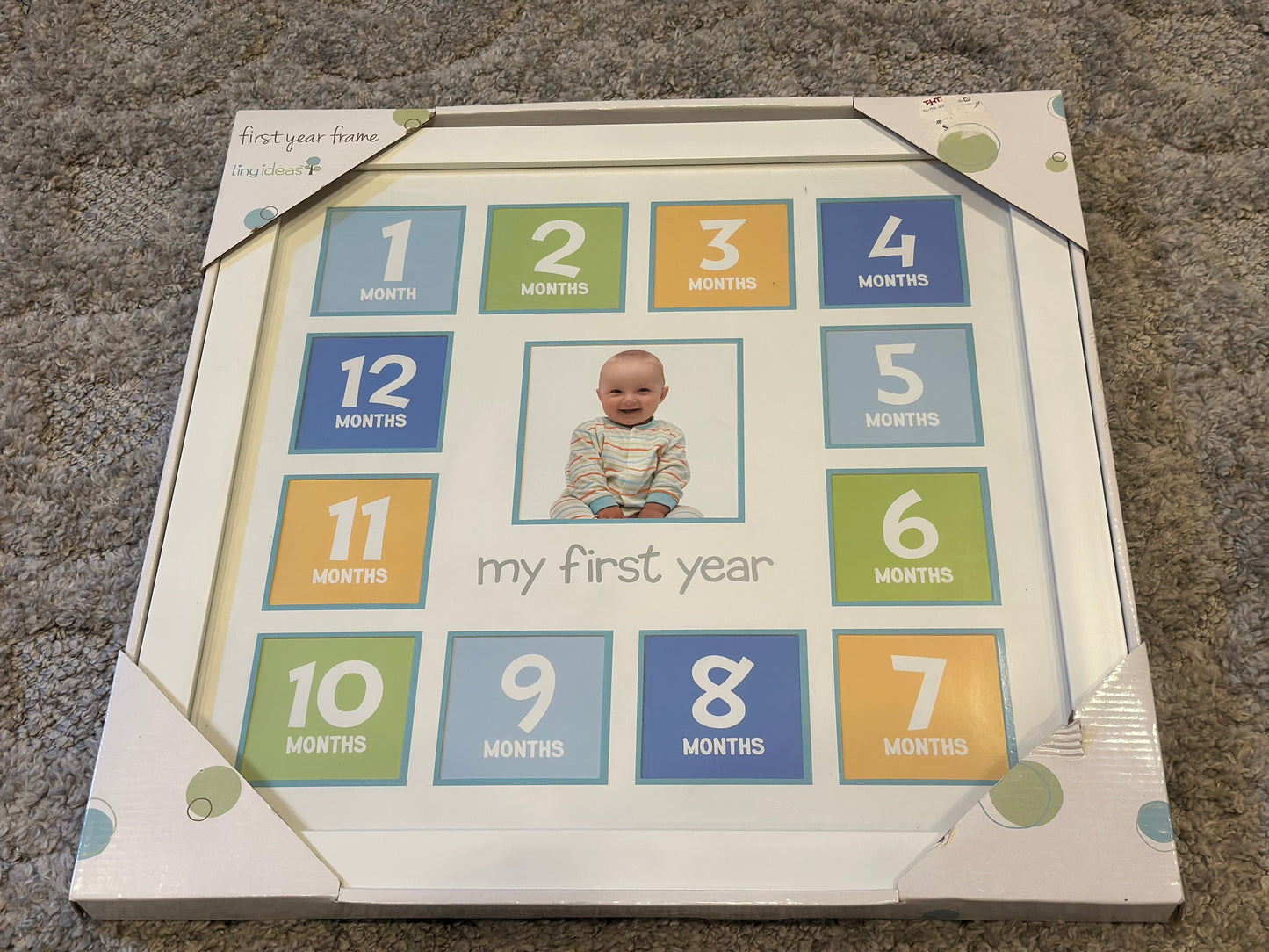 #16 First Year Picture Frame **Brand New**